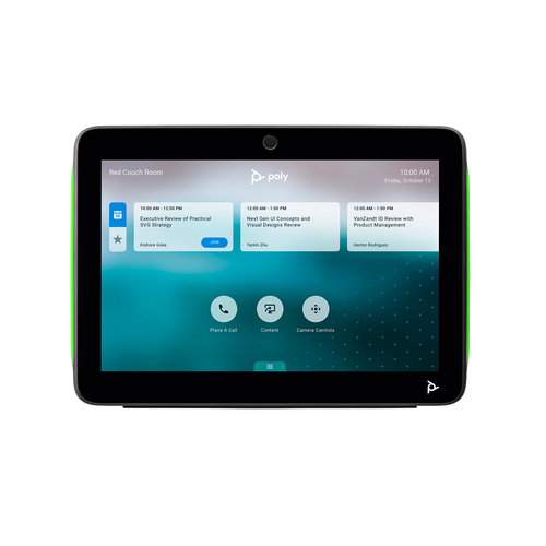 POLY TC10 TOUCH CONTROLLER BLACK