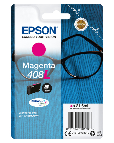 SINGLE MAGENTA 408L DURABRITE INK