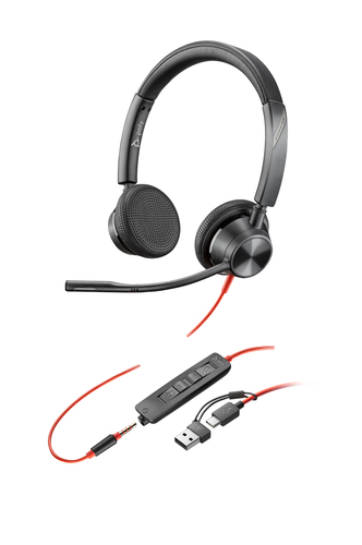 POLY BW3325 STEREO USB-C/A