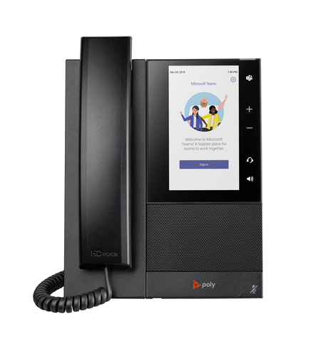 POLY CCX 505-M MEDIA PHONE POE-E