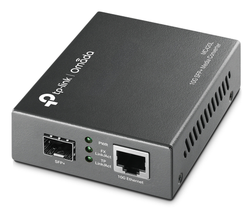 MC420L 10G SFP MED FIB CONV MLTIGIG