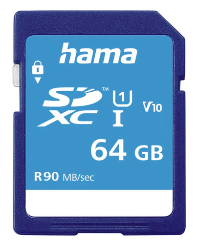 SDHC 64GB C10 UHS-I 90MBS