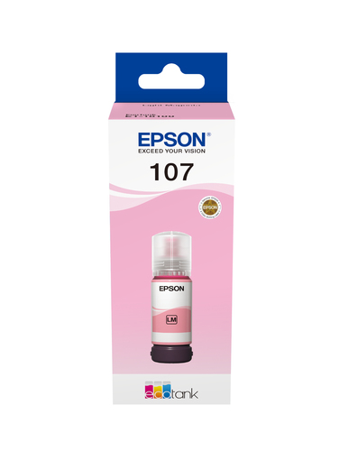 107 ECOTANK LIGHT MAGENTA INK BOTTLE