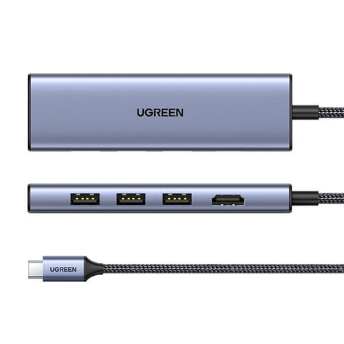REVODOK 6-IN-1 4K 30HZ HDMI USBC HUB