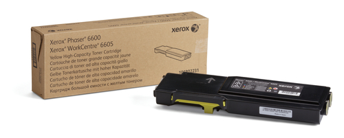 HIGH CAP YELLOW TONER CARTRIDGE  6K