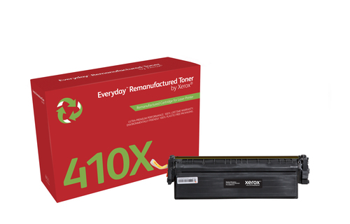 Everyday™ Black Remanufactured Toner by compatible with HP 410X (CF410X)