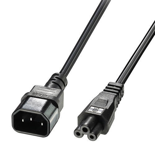 Lindy 1m C5 to C14 Mains Cable