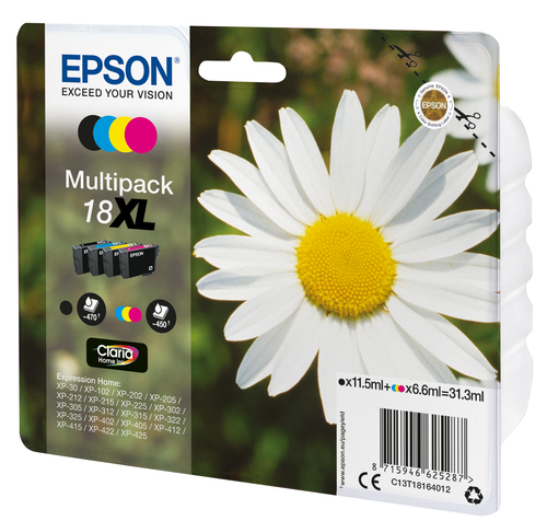 Epson Daisy 18XL Claria Home Multipack 4-colours Ink