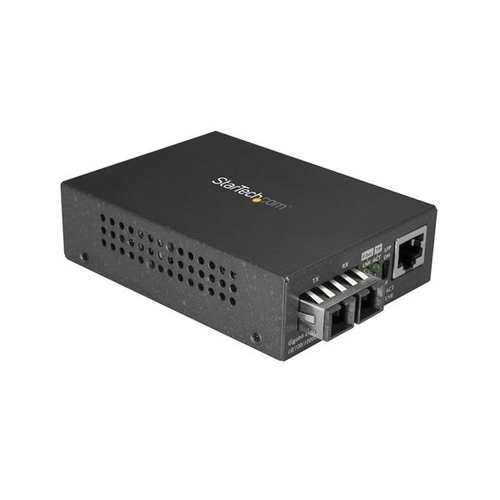 StarTech.com Multi-Mode (MM) SC Fiber Media Converter for 10/100/1000 Networks