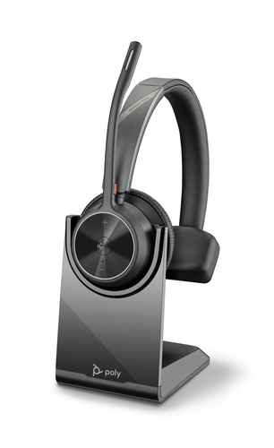 HP Poly Voyager 4310 Microsoft Teams Certified Headset +BT700 dongle +Charging Stand
