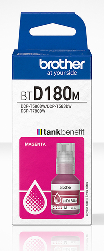 Brother BTD180M Magenta Genuine Ink Bottle