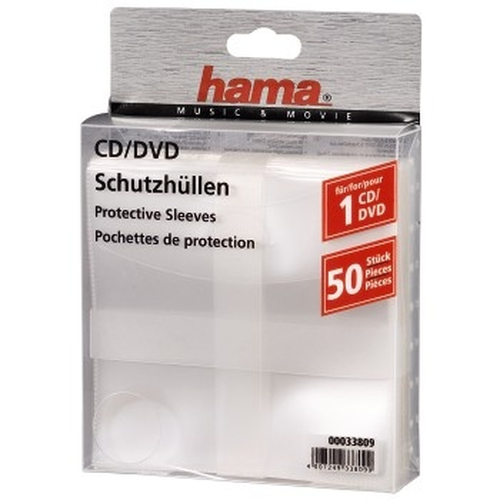 Hama CD/DVD Protective Sleeves