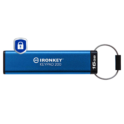 Kingston Technology IronKey 16GB Keypad 200