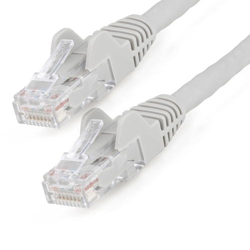 StarTech.com 3m CAT6 Ethernet Cable - LSZH (Low Smoke Zero Halogen) - 10 Gigabit 250Mhz 100W PoE RJ45 10GbE UTP Network Patch Cord Snagless with Strain Relief - Grey