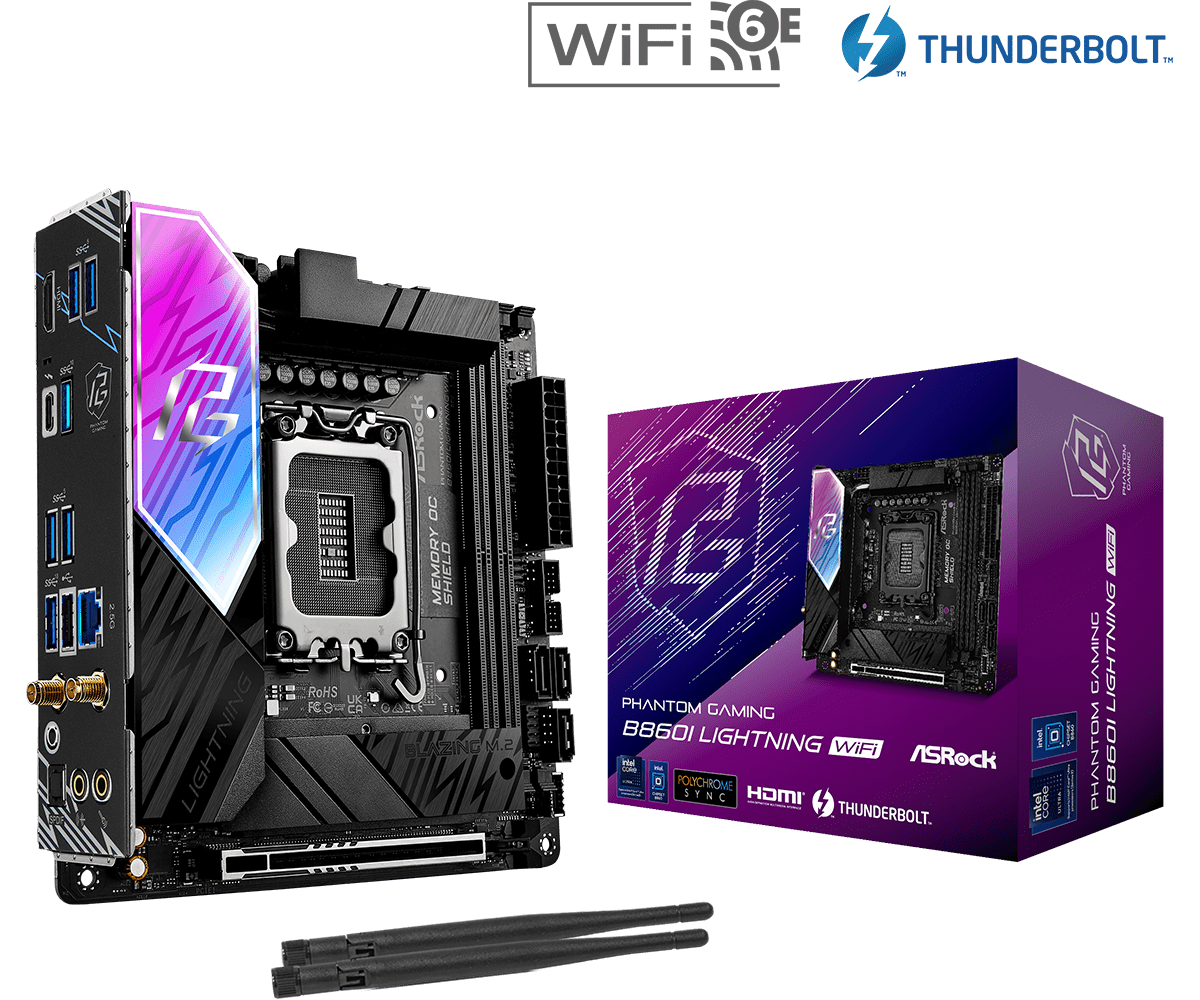 Asrock PG B860i Lightning