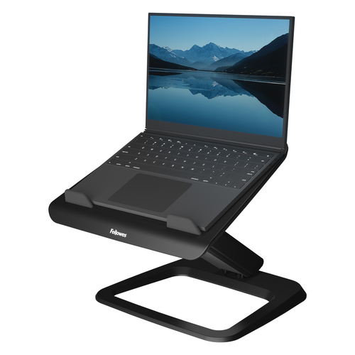 Fellowes Laptop Stand for Desk - Hana LT Laptop Stand for the Home and Office - Adjustable Laptop Stand with 3 Height Adjustments - Max Monitor Size 19"