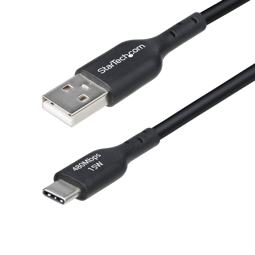 StarTech.com 6in (15cm) USB-A to USB-C Charging Cable
