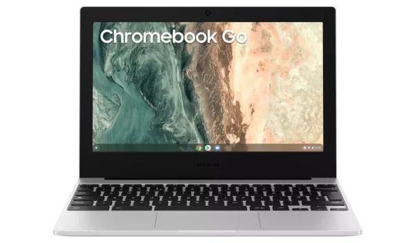 Samsung Galaxy Chromebook Go XE310XDA-KA1UK, 11.6 Inch HD Screen, Intel Celeron N4500, 4GB RAM, 64GB eMMC, Chrome OS