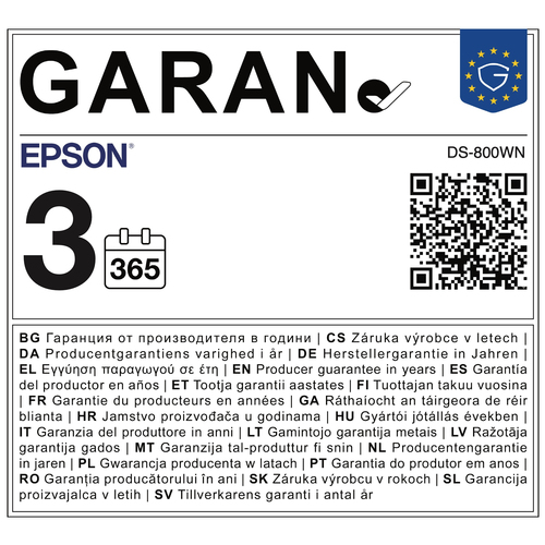 Epson WorkForce DS-800WN
