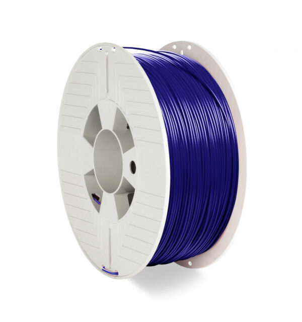 Verbatim PLA-Filament 3D-Printing,1.75mm, 1kg, High End Polyactide-Filament For Material Extrusion, For 3D-Printer & 3D-Pen, 3D-Printer-Filament Made Of PLA, 1 Spool 335m, Blue