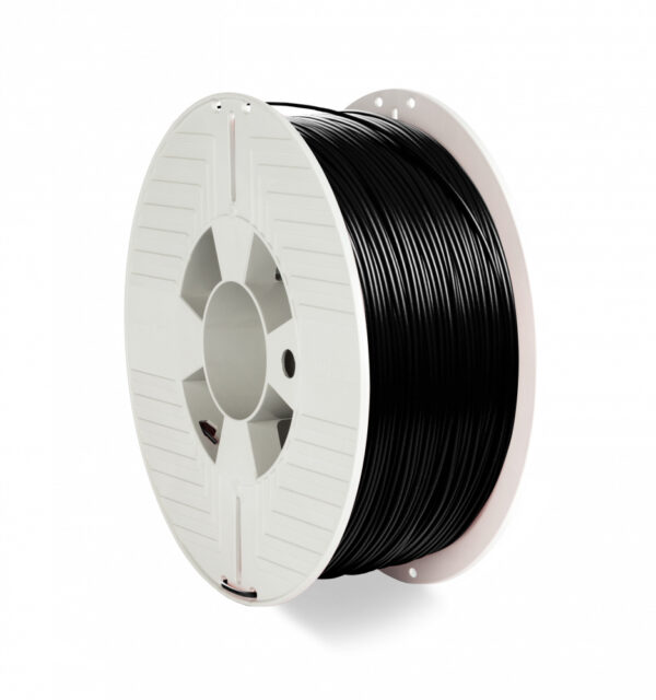 Verbatim PLA-Filament 3D-Printing,1.75mm, 1kg, High End Polyactide-Filament For Material Extrusion, For 3D-Printer & 3D-Pen, 3D-Printer-Filament Made Of PLA, 1 Spool 335m, Black