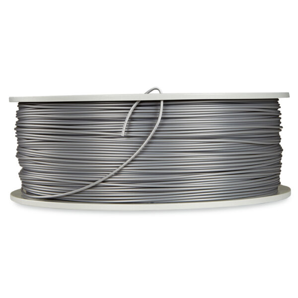 Verbatim PLA-Filament 3D-Printing,1.75mm, 1kg, High End Polyactide-Filament For Material Extrusion, For 3D-Printer & 3D-Pen, 3D-Printer-Filament Made Of PLA, 1 Spool 335m, Silver/Metal Grey