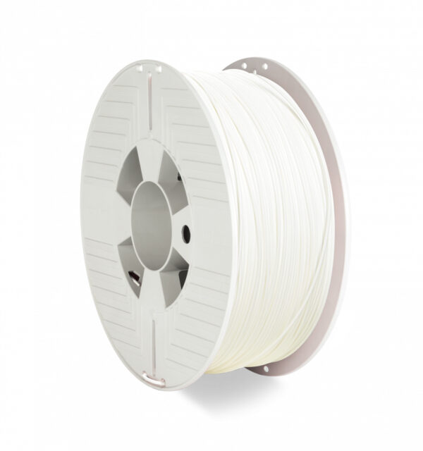 Verbatim PLA-Filament 3D-Printing,1.75mm, 1kg, High End Polyactide-Filament For Material Extrusion, For 3D-Printer & 3D-Pen, 3D-Printer-Filament Made Of PLA, 1 Spool 335m, White