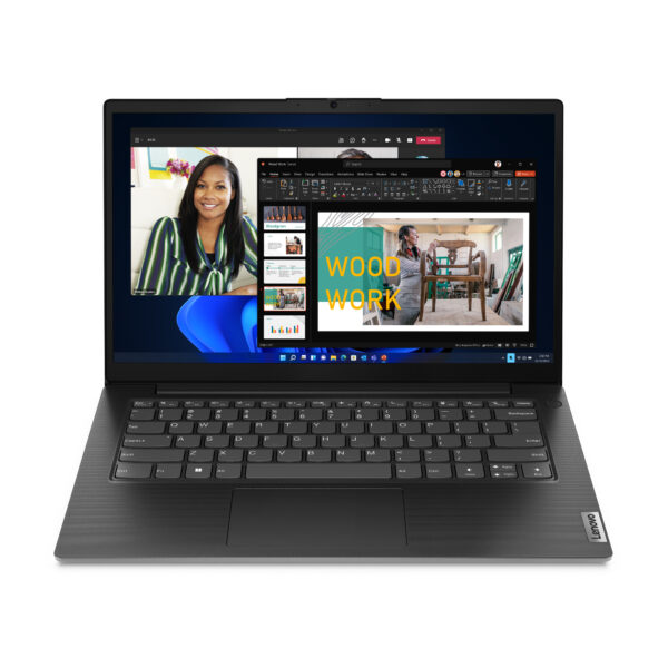 Lenovo V14 G4 82YX004PUK Laptop, 14 Inch Full HD 1080p Screen, AMD Ryzen 5 7430U, 8GB RAM, 512GB SSD, AMD Radeon Graphics, Windows 11 Home