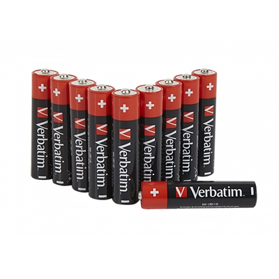 Verbatim AAA Battery Alkaline 10 Pack