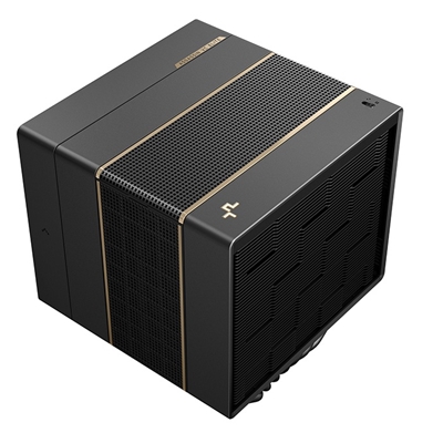 DeepCool ASSASSIN VC ELITE Black Dual-Tower CPU Cooler Vapor Chamber Base, 7 Heatpipes, 300W TDP, Quiet Dual Fans (140mm + 120mm), Dual Performance/Quiet Modes, Universal Socket Support