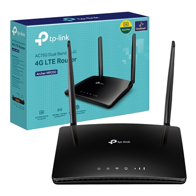 TP-Link Archer MR200 AC750 Wireless Dual Band 4G LTE Router