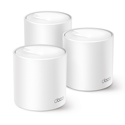 TP-Link Deco X1500(3-pack) AX1500 Whole Home Mesh Wi-Fi 6 System, 3 pack