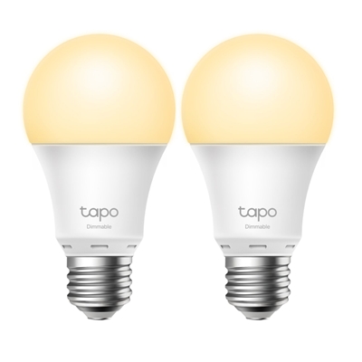 TP-Link Tapo L510E(2-Pack) Dimmable Smart Light Bulb, E27, 2-Pack