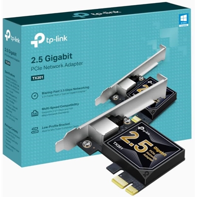 TP-Link TX201 2.5 Gigabit PCI Express Network Adapter