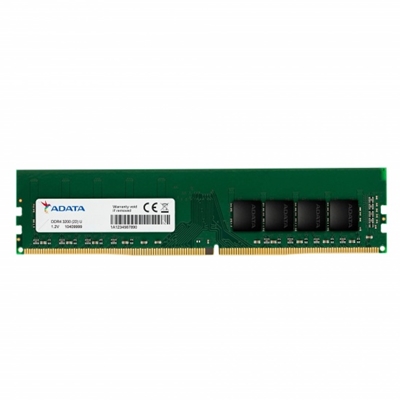 Adata Premier AD4U320038G22-SGN  8GB DIMM System Memory, DDR4, 3200MHz, 1 x 8GB