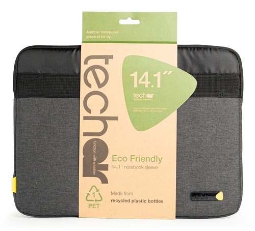 techair TAECV010 Eco essential 12 - 14.1" Sleeve Dark Grey